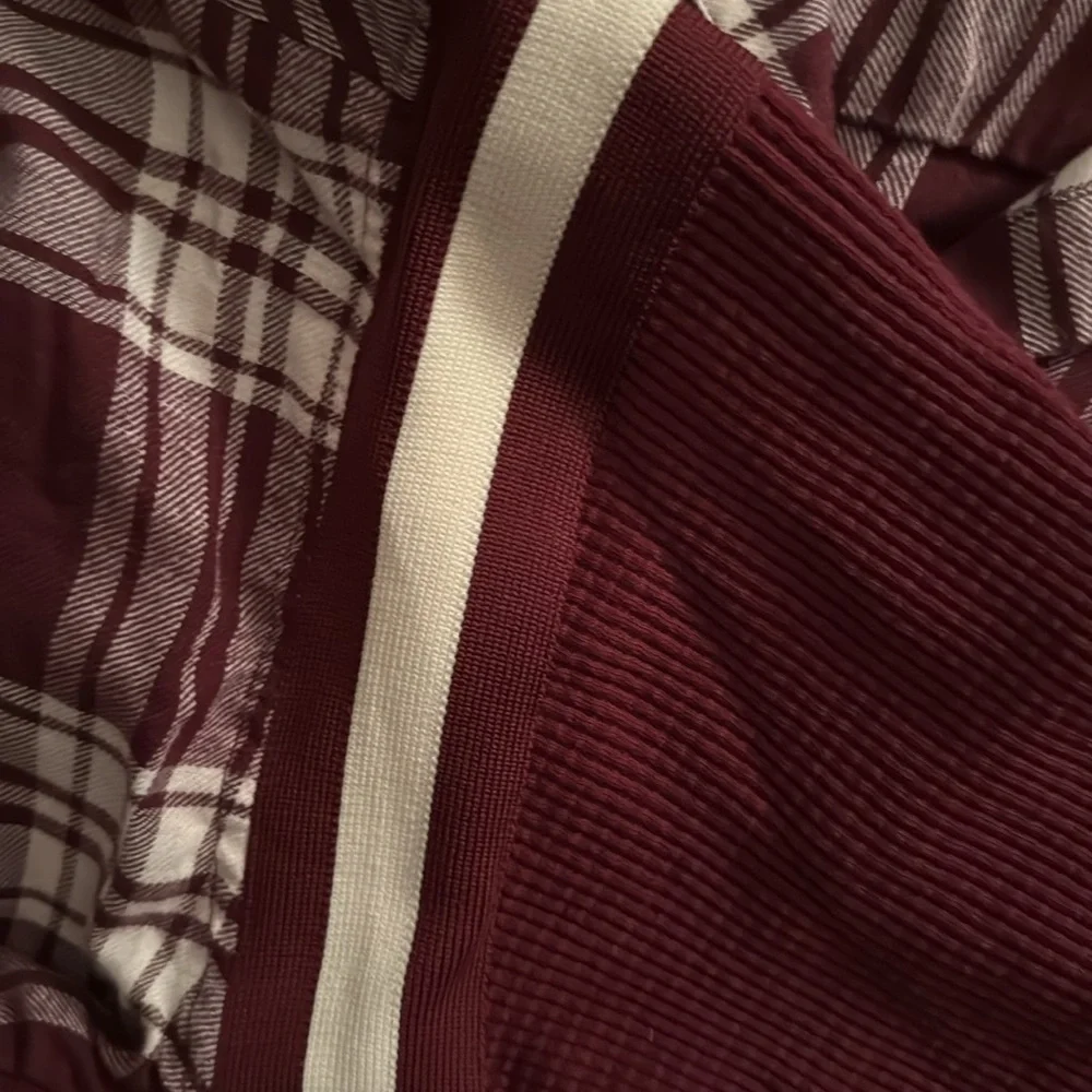 UO BDG Flannel Shirt with Thermal Sleeves - Picture 4 of 7